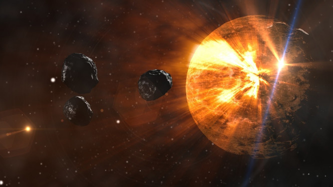 Membentengi Bumi dari Tiga Asteroid