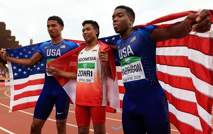Sprinter Indonesia Raih Emas di Kejuaraan Dunia Atletik U-20
