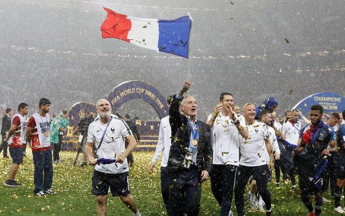 Juarai Piala Dunia 2018, Prancis Sejajar Uruguay dan Argentina