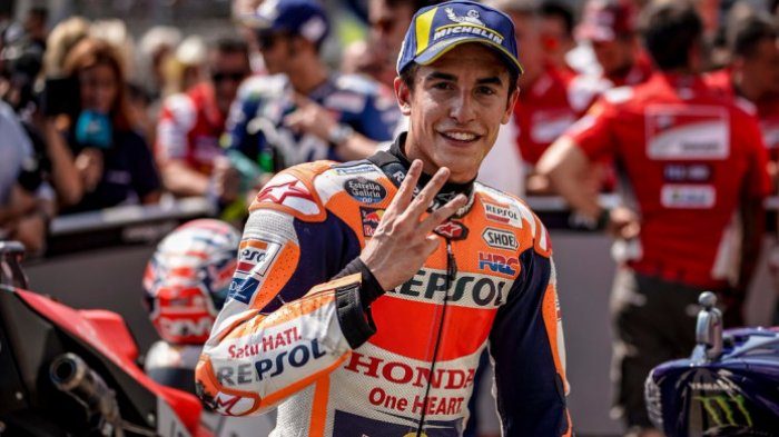 Valentino Rossi Kini Tertinggal 49 Poin dari Marc Marquez