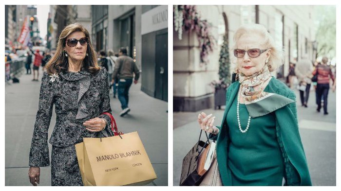 Potret Para Wanita Lanjut Usia di ‘Kota Fashion’ Milan, Tetap Stylish Meski Kulit Sudah Keriput