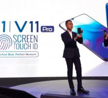 Teknologi Screen Touch ID di Vivo V11 Pro Tetap Efektif Bekerja Meski Layarnya Pakai Tempered Glass