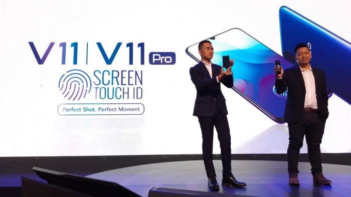 Teknologi Screen Touch ID di Vivo V11 Pro Tetap Efektif Bekerja Meski Layarnya Pakai Tempered Glass