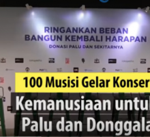 Ratusan Musisi Ternama Akan Manggung di Konser Kemanusiaan untuk Palu dan Donggala