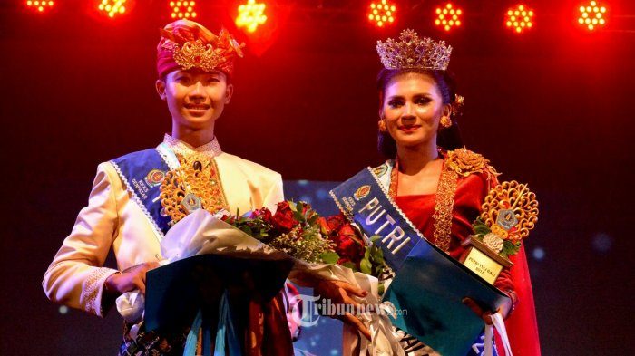 Putu Wahyu Putra Sudianta dan Ni Luh Dewi Setiawati Putra Putri Tuli Bali 2018