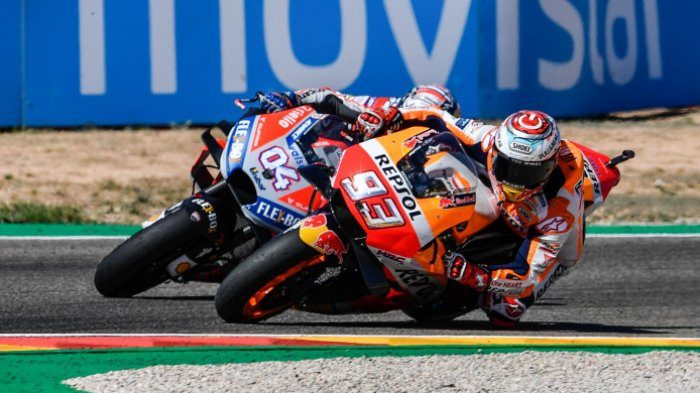 Andrea Dovizioso Akui Sulit Jadi Juara Dunia Tahun Sekalipun Marc Marquez Tak Ikut Balapan Lagi