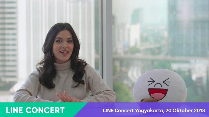 Raisa Jawab Tantangan Emoji untuk LINE Concert Yogyakarta