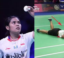 Jatuh Bangun hingga Menangis di Lapangan, Gregoria Mariska Lolos ke Perempat Final Denmark Open 2018