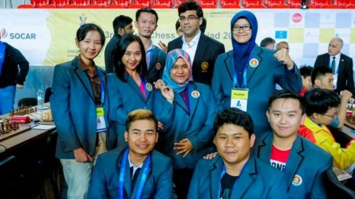 Tim Olympiade Catur Indonesia Bertemu Lawan Tangguh