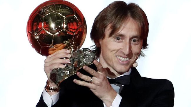 Menang Ballon d’Or, Modric Kenang Komentar Zidane